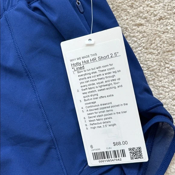 Lululemon Hotty Hot HR Short 2.5” Lined-NWT!!! - Picture 6 of 12